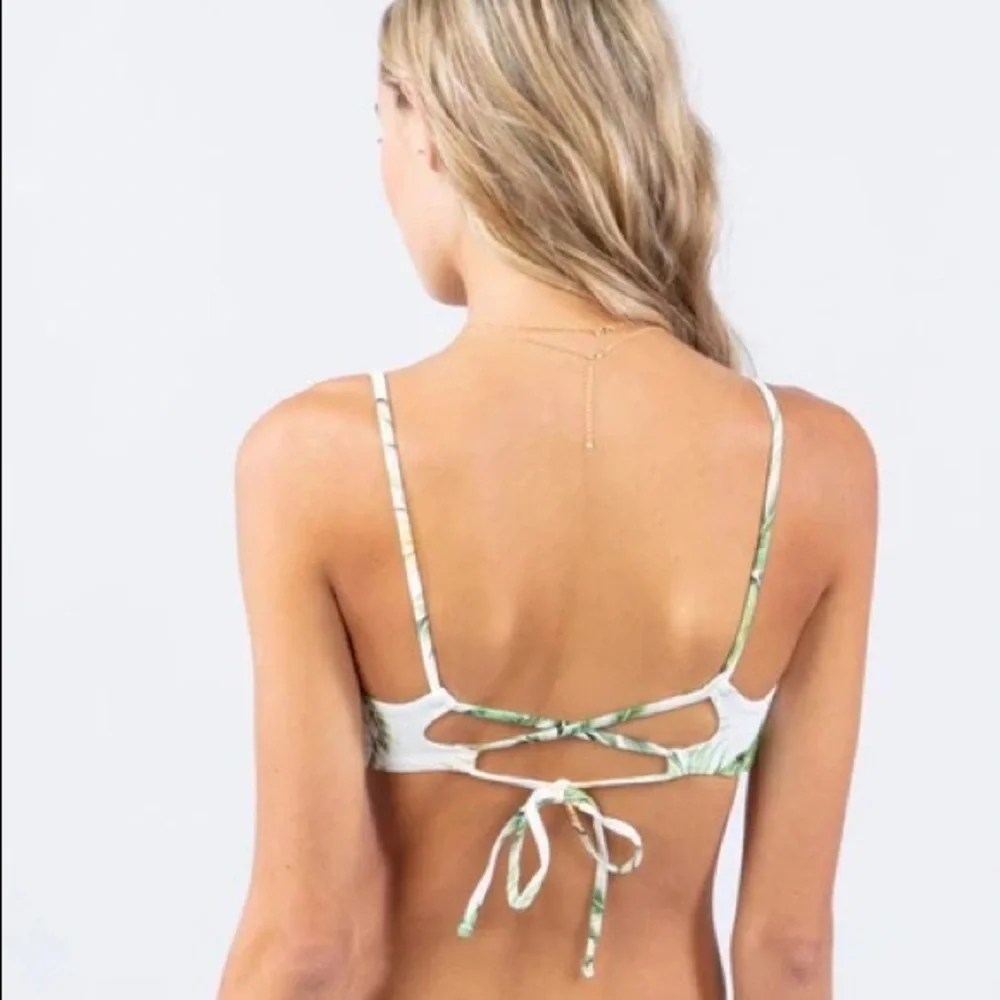 ☀️RIP CURL☀️ PALMETTO CROP PALMETTO SKIMPY BIKINI SET